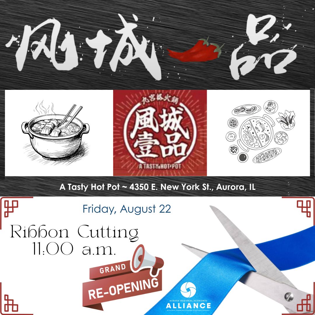 Ribbon Cutting GraphicsATastyHotPot